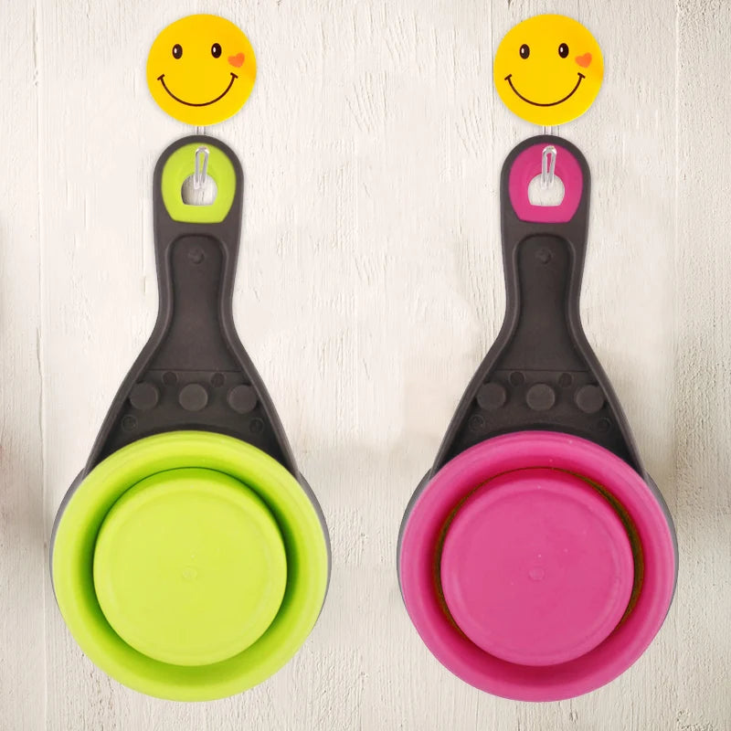 Portable Silicone Pet Feeder Bowl