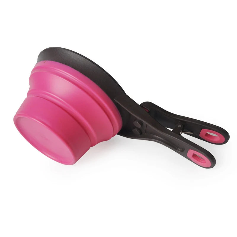 Portable Silicone Pet Feeder Bowl