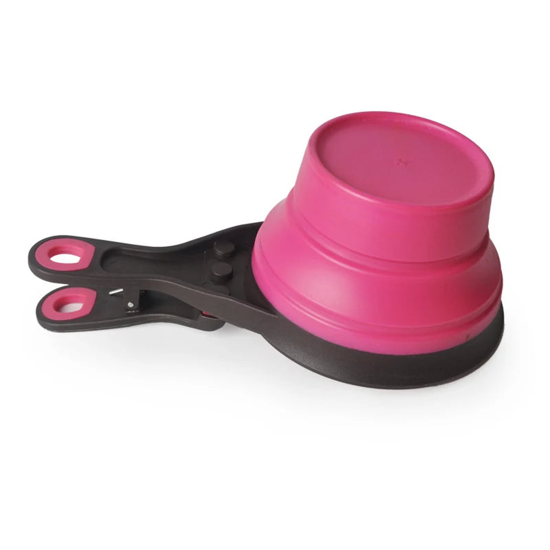 Portable Silicone Pet Feeder Bowl