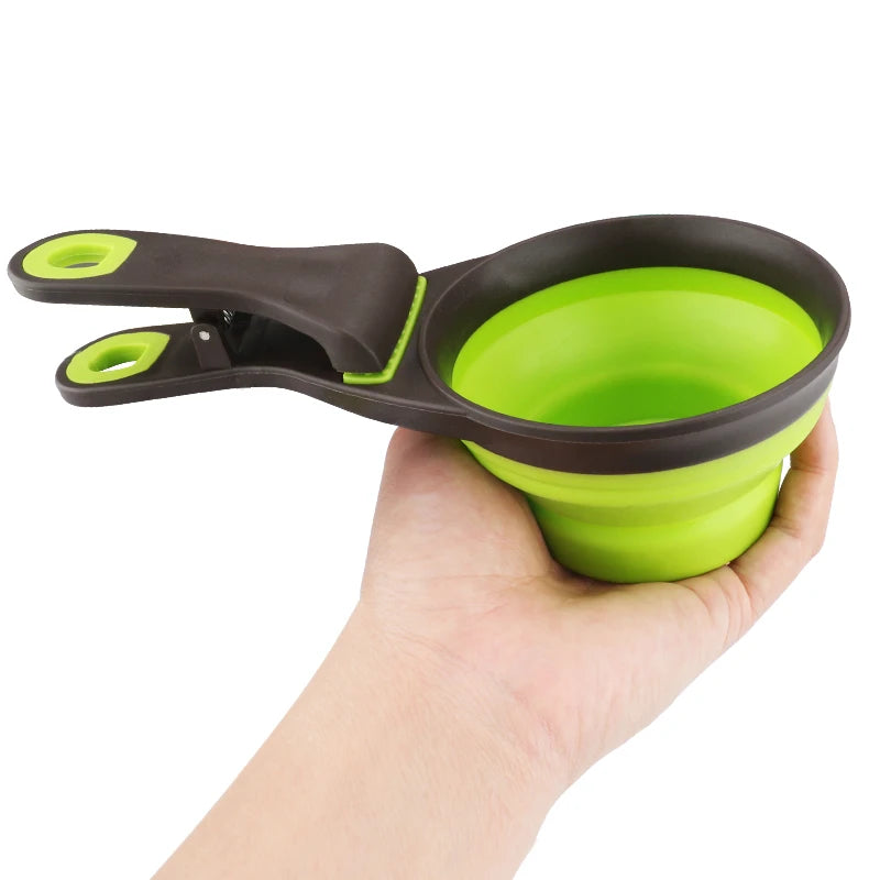 Portable Silicone Pet Feeder Bowl