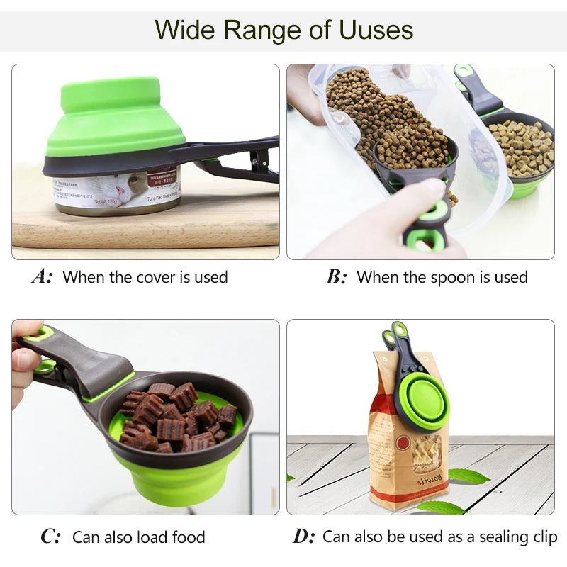 Portable Silicone Pet Feeder Bowl