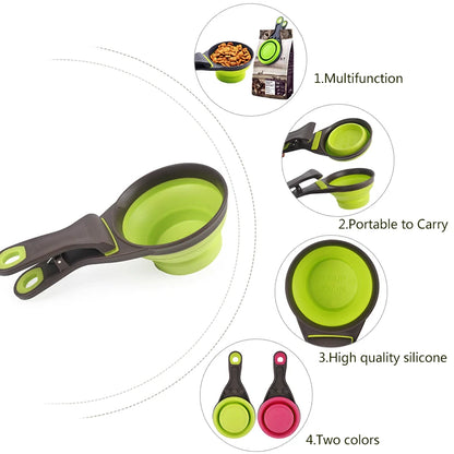 Portable Silicone Pet Feeder Bowl